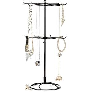 Best Design Wooden & Metal Jewelry <b>Display</b> <b>Stand</b> Handmade Sticker Silkscreen Logo Packaging Design <b>Small</b> Feature in Customized - Product Image 2