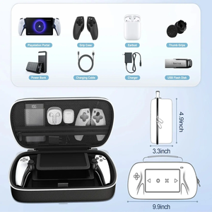 Étui de protection pour PlayStation Portable en matériau EVA pour la portabilité et la protection - Product Image 3