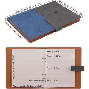 Cuaderno de Hojas Sueltas con Páginas Reemplazables, con Pegatinas de Planificación, Etiquetas para Secciones de <span class=keywords><strong>Cursos</strong></span>, Carpeta de Anillas - Product Image 3