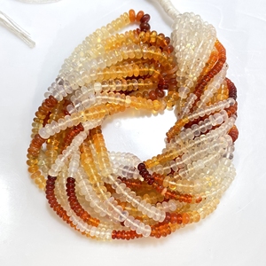 ลูกปัดโอปอลไฟเม็กซิกันทรงมนเรียบลูกปัดโอปอลเม็กซิกันเม็กซิกันแบบธรรมดาสำหรับเครื่องประดับ - Product Image 4