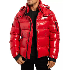 Chaqueta Acolchada Impermeable, Cortavientos y Transpirable para Hombre, Talla Grande 5XL, Estilo Urbano, Holgada, para Invierno, 100% Poliéster - Product Image 2