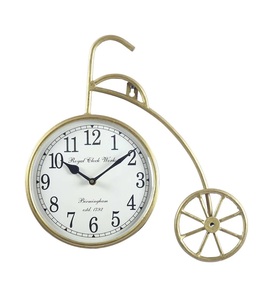 2023 nouveau design horloge murale de salon Super silencieux en métal chiffres romains horloges murales de luxe pour bureau - Product Image 4