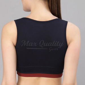 Sujetador Deportivo Sin Costuras para Mujer, de Alta Calidad, Transpirable, de Secado Rápido, con Logotipo Frontal, Soporte Medio, Ropa Deportiva - Product Image 6