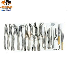 74 PCS Manual Oral Dental Surgery Extracting Elevators Forceps Kit Set Professional Stainless Steel MOL Certified Dental - Product Image 2