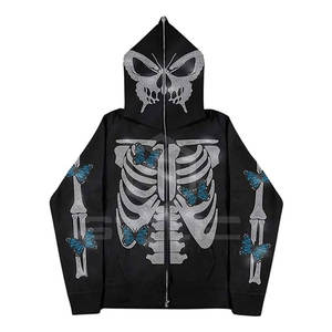 Streetwear Best Selling <b>Rhinestone</b> <b>Hoodies</b> Top Quality Design Your Own <b>Hoodies</b> For Men In Stock - Product Image 1