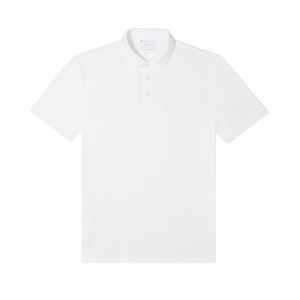 Polo de algodón de manga corta personalizable, Polo de talla grande de mezcla de poliéster transpirable para hombre, tarifa al por mayor transpirable - Product Image 6