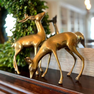 Elegante figura de animal de aluminio real para decoración del hogar y pieza de acento de exhibición de mesa interior clásica - Product Image 1