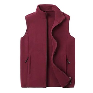 Vêtements de chasse pour hommes de qualité supérieure gilet polaire veste gilet Softshell broderie personnalisée Logo hiver chaud gilets pour hommes - Product Image 4
