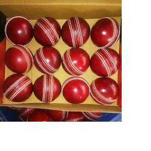 Pelotas de Cricket de Goma de Primera Calidad Profesional en Oferta / Pelotas de Cricket Duras con Logotipo y Marca Personalizados de Nuevo Diseño - Product Image 4