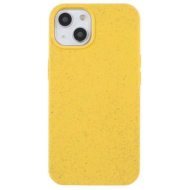 For iPhone 15 Plus Pro Max Starry Sky Series Matte Biodegradable Mobile Phone Case Wheat Straw TPU Hybrid Phone Cover