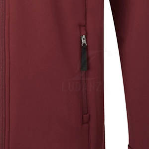 Veste Softshell pour hommes, fabrication en usine, nouveauté, manches longues avec col montant, vestes pour hommes à prix de gros personnalisées - Product Image 6