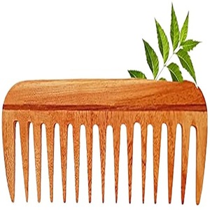 Vedansh-peine de madera natural hecho a mano, respetuoso con el medio ambiente y biodegradable, herramienta para el cuidado del cabello, venta al por mayor - Product Image 1