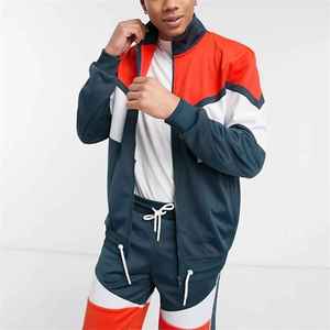 Chándal cortavientos con capucha personalizado 2025, conjunto de joggers informales al por mayor, superventas, chándal de verano callejero para hombre - Product Image 5