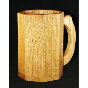 Mug en bois écologique fait à la main, tasse à boire en bois naturel pour une vie durable - Product Image 3