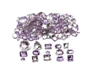 Lote de Piedras Preciosas Sueltas de Amatista Rosa Natural, Corte Mixto, 3*5-12 MM, para Joyería - Product Image 1
