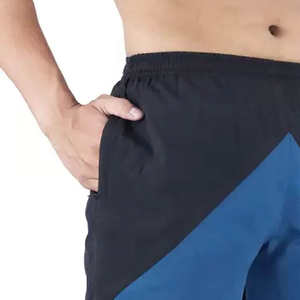 Short de gymnastique en maille de coton de haute qualité pour hommes élégant motif solide décoration mi-taille respirant Offre Spéciale taille élastique élégant - Product Image 4
