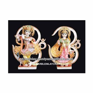 Radha Krishna Statue De Marbre - Product Image 1