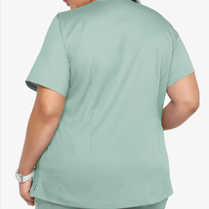 Costume de gommage médical en coton Prix de gros Combinaison de gommage médical Couleur et logo personnalisés Combinaison de gommage médical - Product Image 4