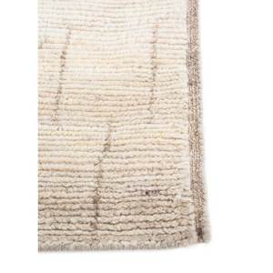 Tapis en laine afghane noué à la main Manifest Ivory Re-1338, tapis rectangulaire moelleux pour salon, motif abstrait pour la maison et les couloirs - Product Image 4