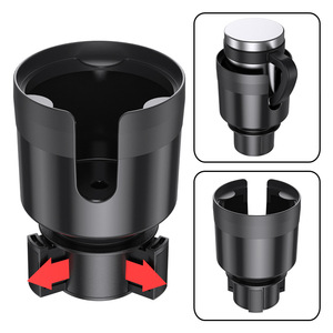 Adaptador de expansor de portavasos de coche con expansor de portavasos de Base de goma ajustable compensado para <span class=keywords><strong>Interior</strong></span> automotriz de coche - Product Image 4