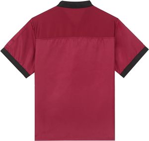 เสื้อโค้ทสำหรับเชฟแขนสั้นผ้าโพลีเอสเตอร์ผสมทำจากผ้าฝ้าย GSM ทันสมัยใส่สบายสามารถพิมพ์โลโก้ได้ตามต้องการ - Product Image 6