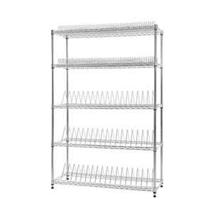 Étagères en fil métallique en acier inoxydable Étagères à bobines de fil Accessoires de chariots utilitaires Fabriqués en Corée Différentes tailles et conceptions - Product Image 2