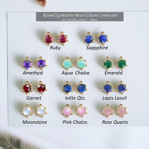 925 Sterling Silver DIY Bezel Charm <b>Pendant</b> Faceted <b>Amethyst</b> Gemstone Fine Jewelry Making <b>Pendants</b> Party Charms-Bulk Wholesale - Product Image 6