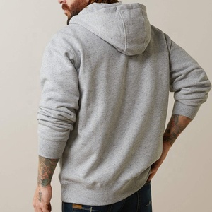 Venta al por mayor Personalizar Hombres Premium Athletic Fit Heavyweight Quarter Hoodies Sudaderas de tela transpirable - Product Image 3