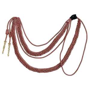 Agujetas de Cordón de Macramé con Recubrimiento Premium en Color Dorado Holandés y Plateado para Prendas de Vestir, Color Personalizado, Alta Tenacidad - Product Image 4