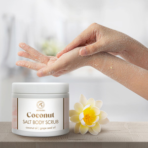 Exfoliante Corporal de Sal de Coco Aromatika con Aceite de Coco y Aceite de Semilla de Uva para Todo Tipo de Piel - Product Image 3
