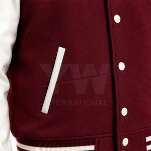 Veste Letterman en coton tendance, style streetwear, en promotion - Product Image 6