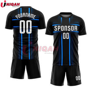 ชุดเสื้อฟุตบอลโพลีเอสเตอร์สำหรับผู้ชายชุดเครื่องแบบเสื้อฟุตบอลผ้าโพลีเอสเตอร์100% - Product Image 5