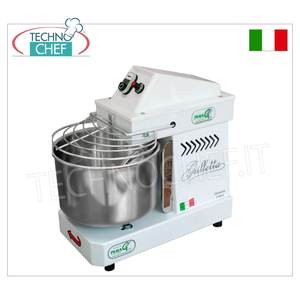 Mélangeur spiral Famag GRILLETTA 5 kg, neuf, 455 x 255 x 430 cm, pour usage domestique et boulangeries, bol de 7 L pour farine de blé - Product Image 1