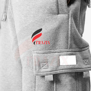 Pantalon cargo décontracté pour homme, taille haute, coupe ample, léger, pour l'extérieur et l'entraînement - Product Image 5