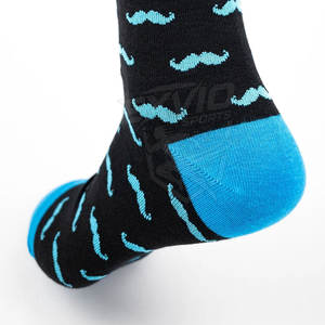 Chaussettes décontractées sur mesure, chaussettes décontractées respirantes, logo personnalisé, créez vos propres chaussettes décontractées pour hommes - Product Image 5