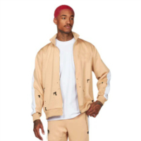 Ensemble de survêtement unisexe personnalisé respirant à capuche - Pantalon de jogging évasé style streetwear, couleur unie, épais, grande taille, 100 % coton
