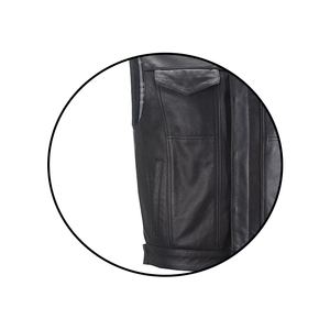 2024 Top Trending Spandex/Nylon Waterproof Breathable Bike Riding Vests Winter Season Pocket Plus Size Bulk Buy Your Own Label - Product Image 5