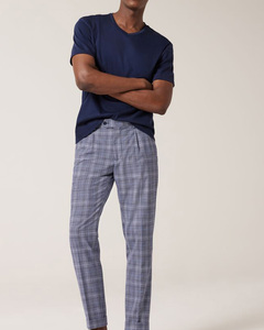 T-shirt à manches courtes et col rond confortable pour hommes, tissu respirant en coton doux 100% avec logo personnalisé, nouvel arrivage - Product Image 5