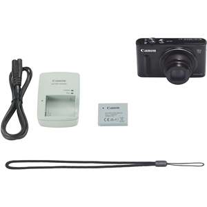Appareil photo numérique compact haute résolution 20,2 MP avec zoom optique 18x, enregistrement vidéo Full HD 1080p, Wi-Fi, NFC et fonctions Point & Shoot - Product Image 1