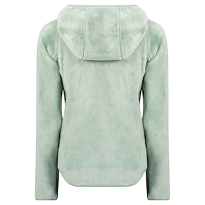 Chaqueta de lana 100% con capucha para mujer, transpirable, a prueba de viento, para viajes, senderismo, Camping, con forro de lino con cremallera completa - Product Image 2