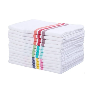 Paño de Cocina Ecológico de 20x30 Pulgadas, 100% Algodón, Bordado de Diamantes, Textura de Sarga de Golf, Absorbente Premium, Tinte Natural, para Uso Diario - Product Image 2