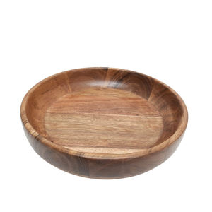 Utensilios de cocina Mesa de comedor Tazón de comida Teca Madera Respetuoso con el medio ambiente Forma redonda Color natural Comida hecha a mano Postre Tazón de sopa - Product Image 3