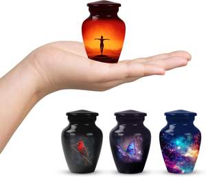 โกศอย่างสงบภายในสำหรับขี้เถ้ามนุษย์ผู้ใหญ่ผู้ชายโกศสำหรับใส่ของเผาศพอุปกรณ์ฝังศพชายและหญิงกำหนดขนาดเอง - Product Image 2