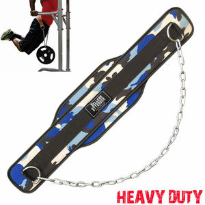 Weightlifting OEM Dip Belt with <b>Heavy</b> <b>Duty</b> EVA <b>Chain</b> Non-Slip & Adjustable for Unisex Gym Use-Added Weight Training - Product Image 4