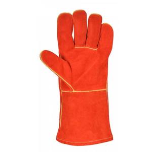 Gants pour hommes de qualité supérieure prix d'usine gant de barbecue résistant à la chaleur et au feu gants de soudage en cuir 2025 - Product Image 3