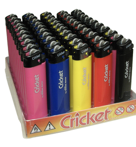 Briquet électronique portable coupe-vent en plastique multicolore écologique, 50 pièces par plateau, 20 plateaux par carton pour - Product Image 6