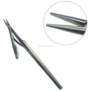 WORLD PRECISION SURGICAL Portaagujas Quirúrgico Manual de Acero Inoxidable, Instrumento Quirúrgico Dental, Certificado CE Clase II TC - Product Image 4