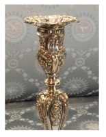Support de bougie écologique très prisé, design antique en fer, taille et forme personnalisables pour la décoration intérieure, mariages et fêtes