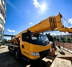Grue de chantier sur camion TOP BRAND XCT12K4-1 12 tonnes, moment de levage 480 kNm, hauteur 4,5 m, capacité de charge élevée, portée 5,3 m, garantie 1 an - Product Image 1