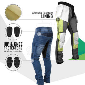 กางเกงยีนส์มอเตอร์ไซด์น้ำหนักเบาระบายอากาศได้ดีวัสดุทนทาน - Product Image 4